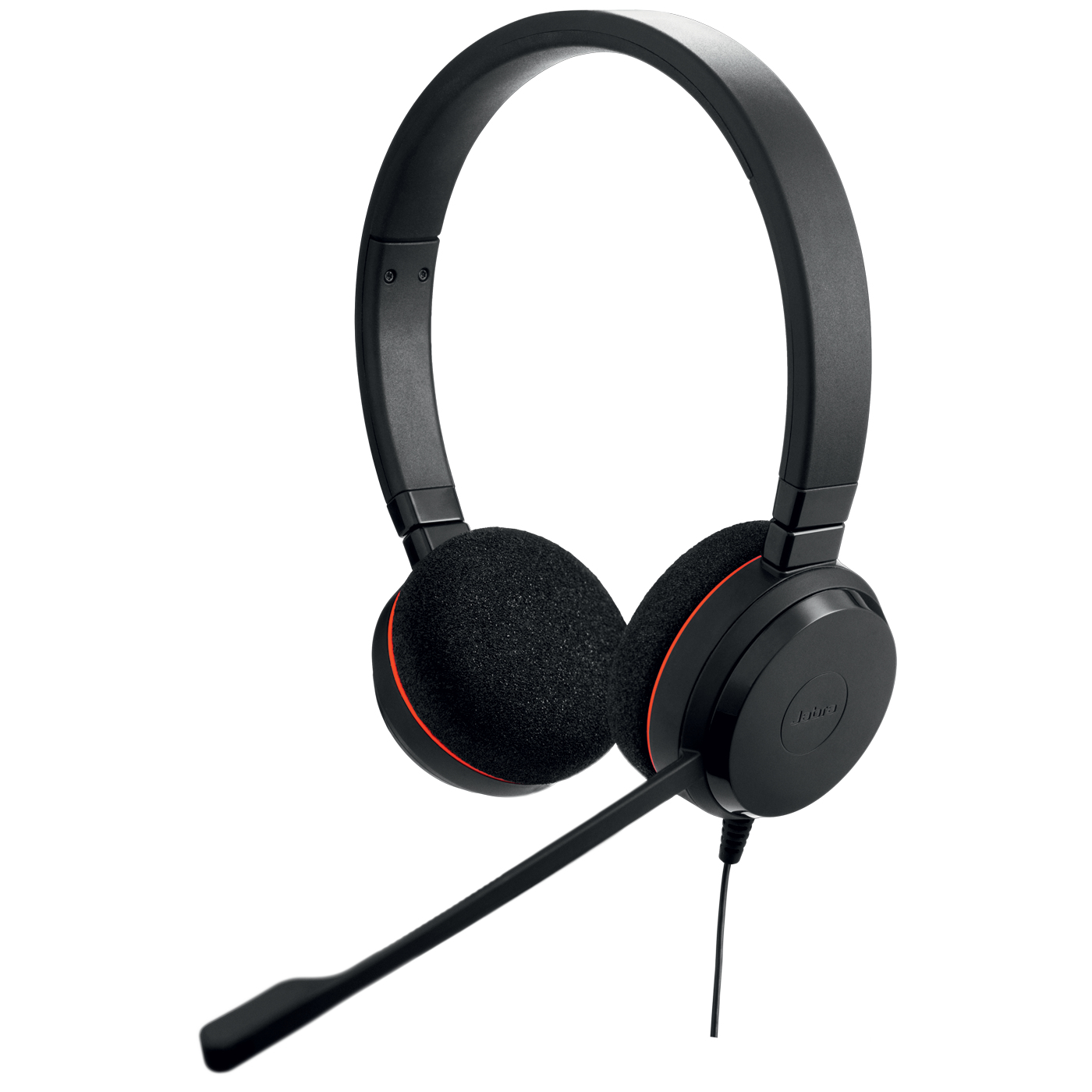Jabra Evolve 20 Stereo / Mono, Kabelgebunden, Büro/Callcenter, 150 - 7000 Hz, 171 g, Kopfhörer, Schwarz