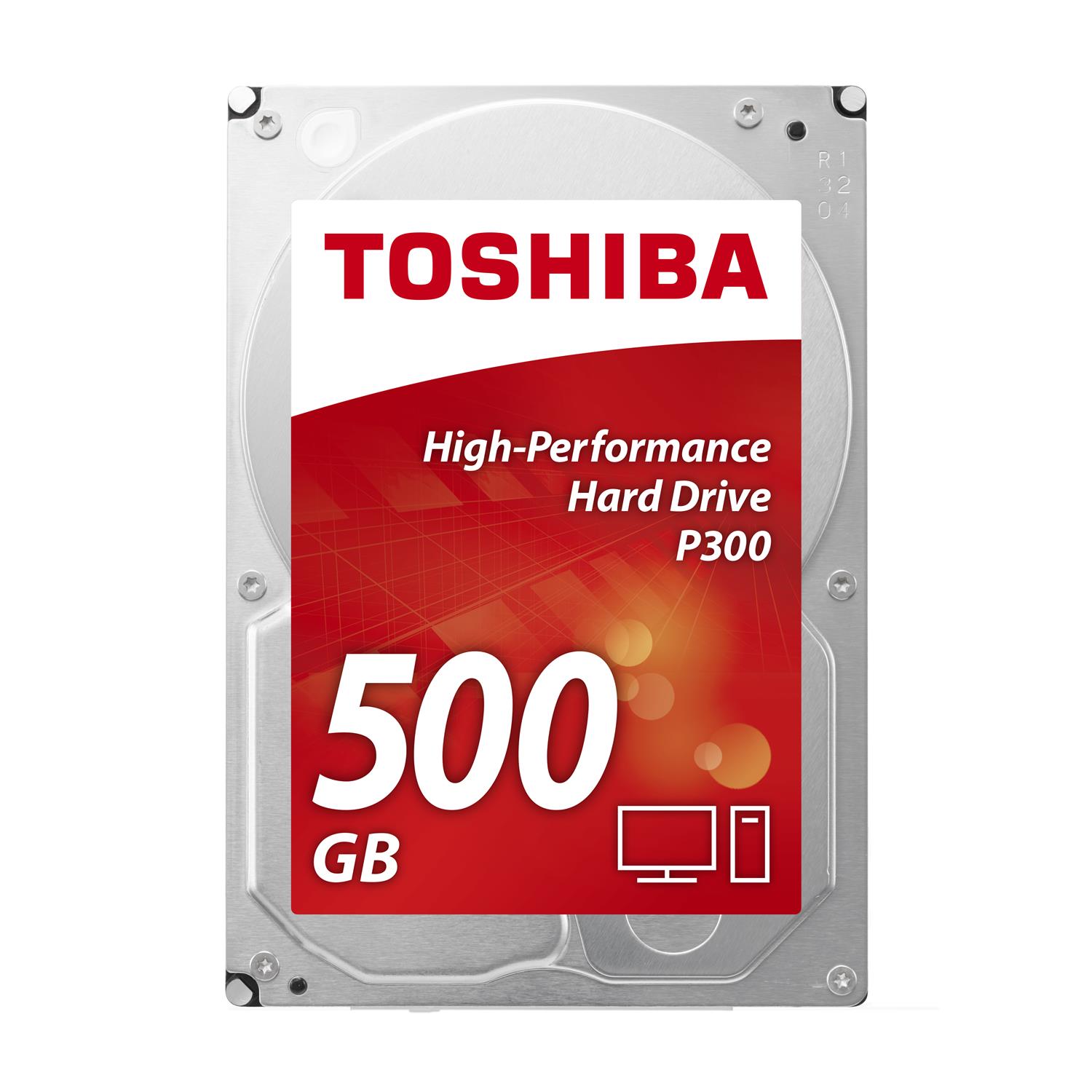 Toshiba P300 500GB, 500 GB, 7200 RPM, 64 MB, 3.5", Serial ATA III