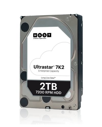 WD Ultrastar 7K2 HUS722T2TALA604 - Festplatte - 2 TB