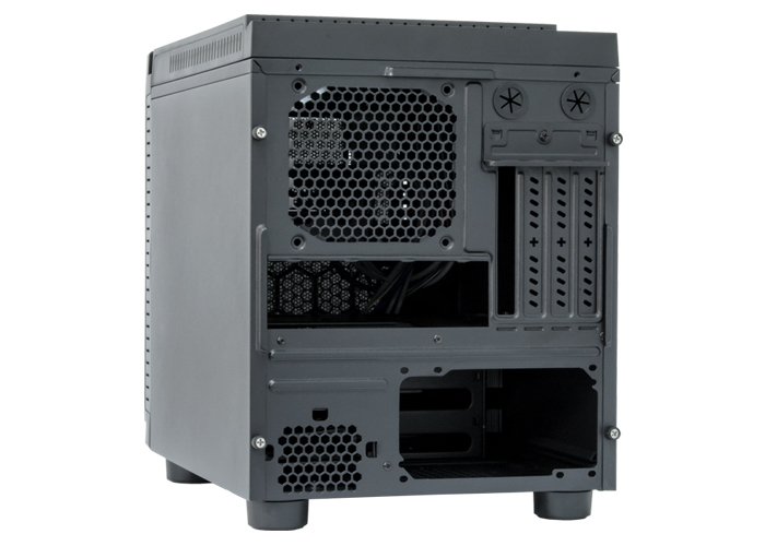 Zweites Bild vonChieftec CI-01B-OP, Cube, PC, Schwarz, micro ATX, SECC, 15 cm