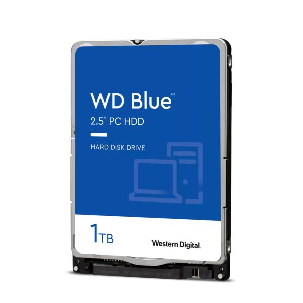 WD Blue , 1 TB, 5400 RPM, 128 MB, 2.5", Serial ATA III