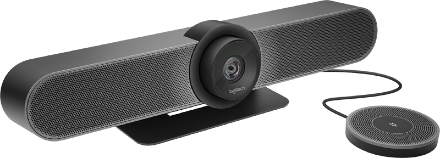 Zweites Bild vonLogitech 989-000405, Konferenzmikrofon, Kabelgebunden, Schwarz, Grau, 6 m, Logitech MeetUp, 13,4 mm