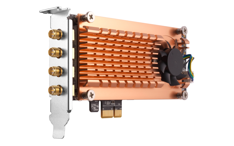 Zweites Bild vonQNAP QWA-AC2600, Eingebaut, Kabellos, PCI Express, WLAN, Wi-Fi 5 (802.11ac), 1733 Mbit/s