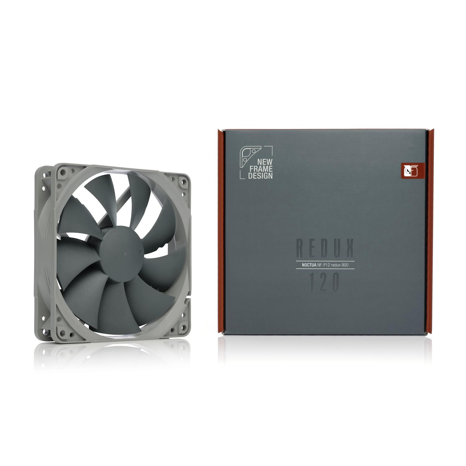 Zweites Bild vonNoctua NF-P12 redux 900, Ventilator, 12 cm, 900 RPM, 63,4 m³/h, Grau