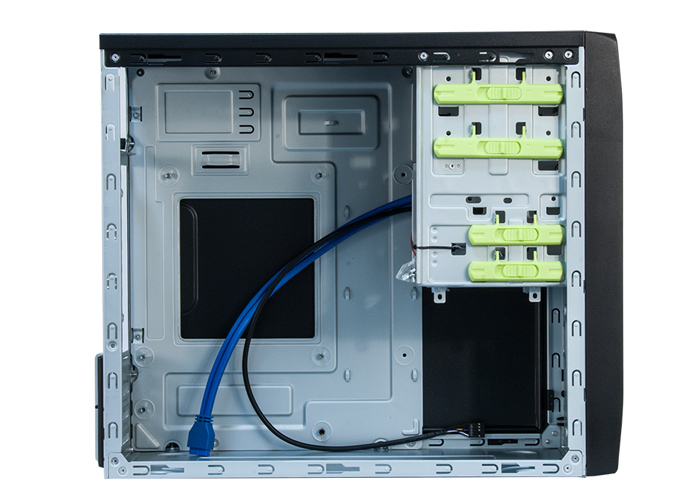 Zweites Bild vonChieftec CT-04B-350GPB, PC, Schwarz, micro ATX, Mini-ITX, SECC, 14 cm, 34 cm