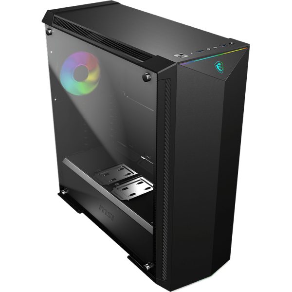 MSI MPG GUNGNIR 100, Midi Tower, PC, Schwarz, ATX, EATX, micro ATX, Mini-ATX, Gaming, Multi
