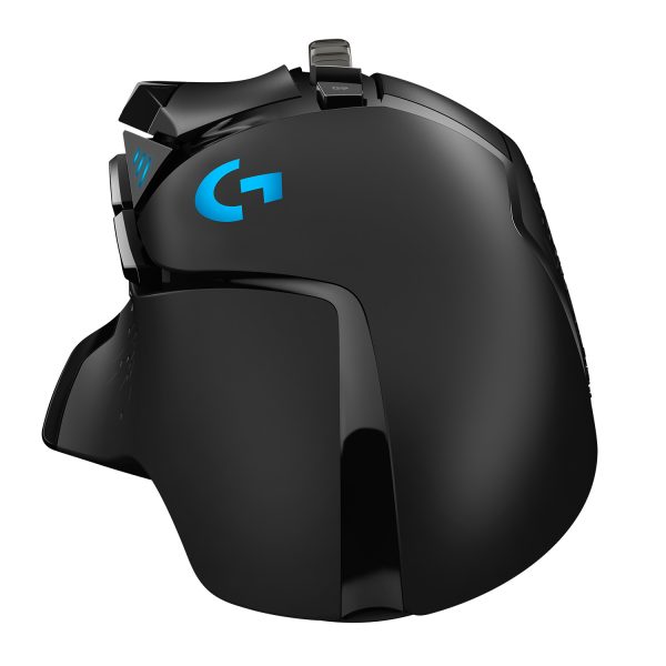 Zweites Bild vonLogitech G Logitech G502 HERO, rechts, Optisch, USB Typ-A, 25600 DPI, 1 ms, Schwarz