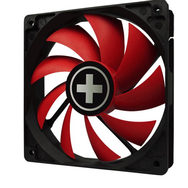 Zweites Bild vonXilence XPF92.R, Ventilator, 9,2 cm, 1500 RPM, Schwarz, Rot