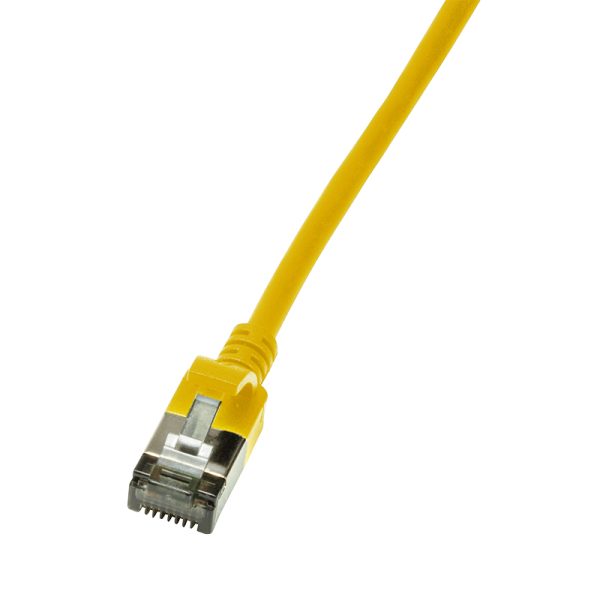LogiLink CQ9037S, 1 m, Cat6a, S/FTP (S-STP), RJ-45, RJ-45, Gelb