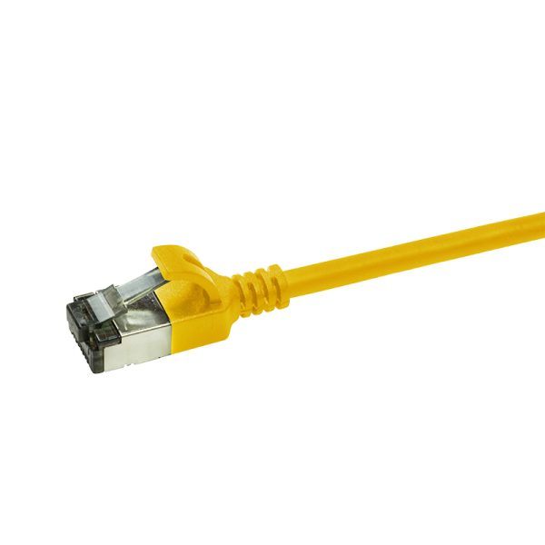 Zweites Bild vonLogiLink CQ9037S, 1 m, Cat6a, S/FTP (S-STP), RJ-45, RJ-45, Gelb