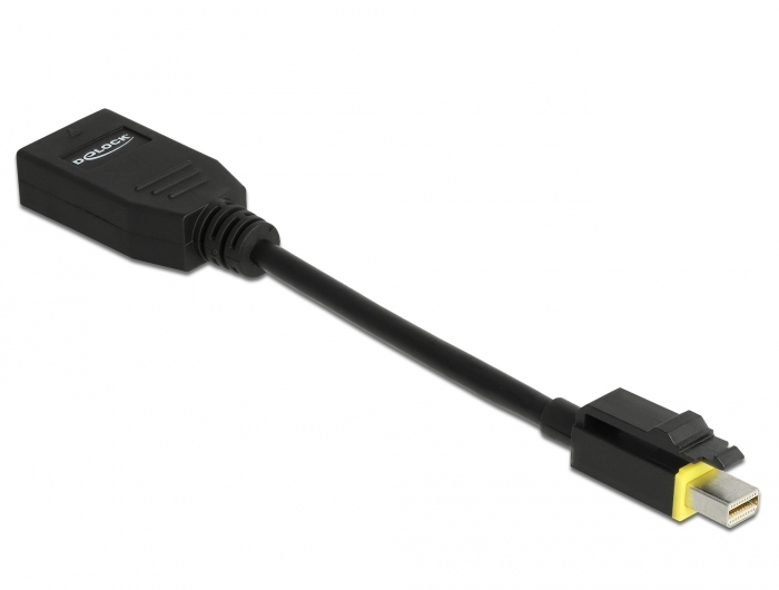 Delock 65978, 0,15 m, Mini DisplayPort, DisplayPort, Männlich, Weiblich, Gerade
