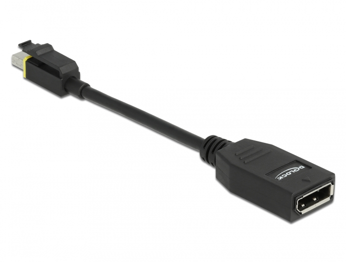 Zweites Bild vonDelock 65978, 0,15 m, Mini DisplayPort, DisplayPort, Männlich, Weiblich, Gerade