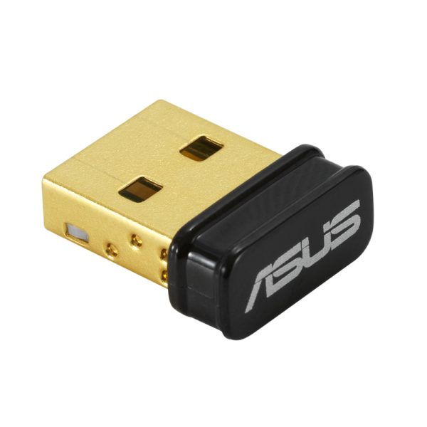 ASUS USB-N10 Nano B1 N150, Eingebaut, Kabellos, USB, WLAN, 150 Mbit/s, Schwarz