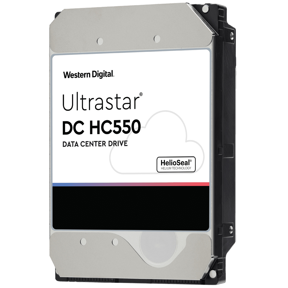 WD Ultrastar DC HC550, 18 TB, 7200 RPM, 512 MB, 3.5", SAS