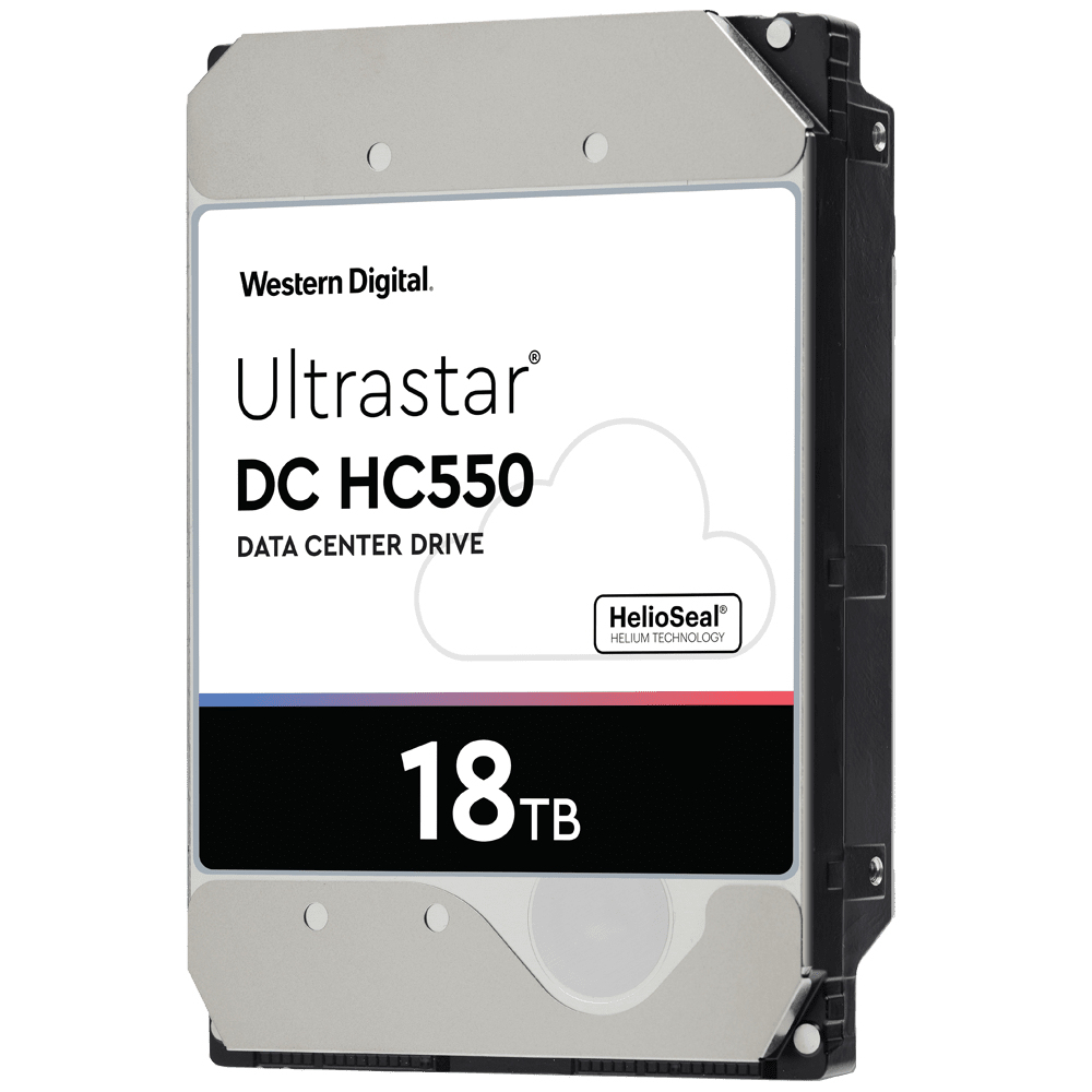 Zweites Bild vonWD Ultrastar DC HC550, 18 TB, 7200 RPM, 512 MB, 3.5", SAS
