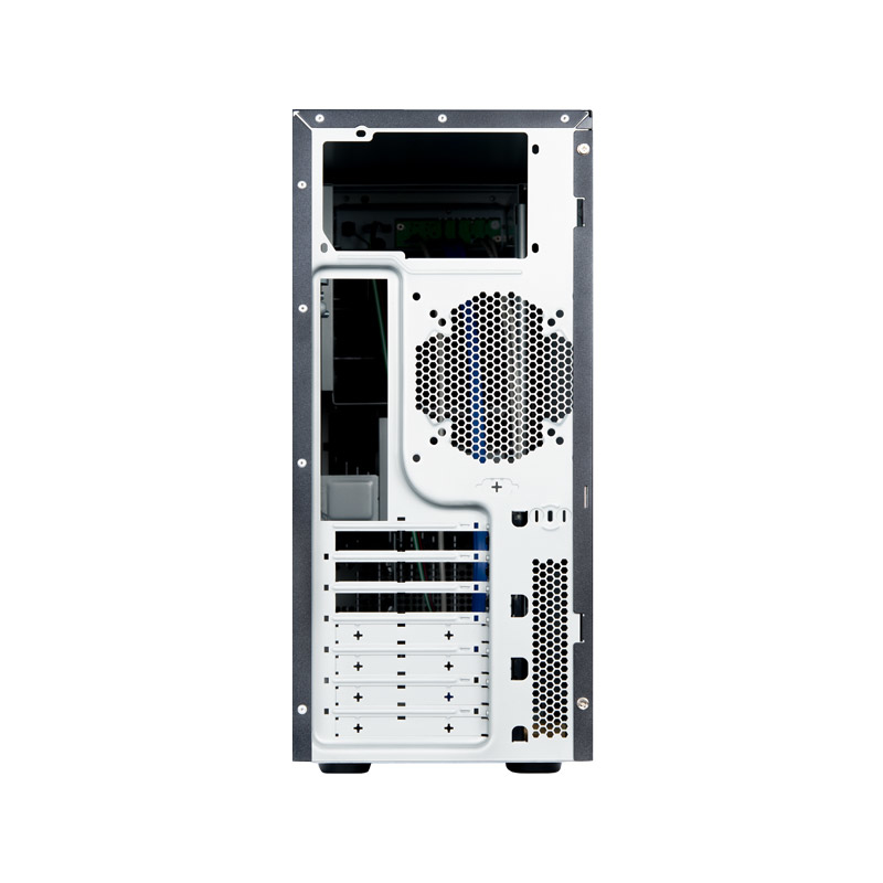 Zweites Bild vonChieftec CM-25B-OP, Tower, PC, Schwarz, ATX, micro ATX, Mini-ITX, SECC, 16,5 cm