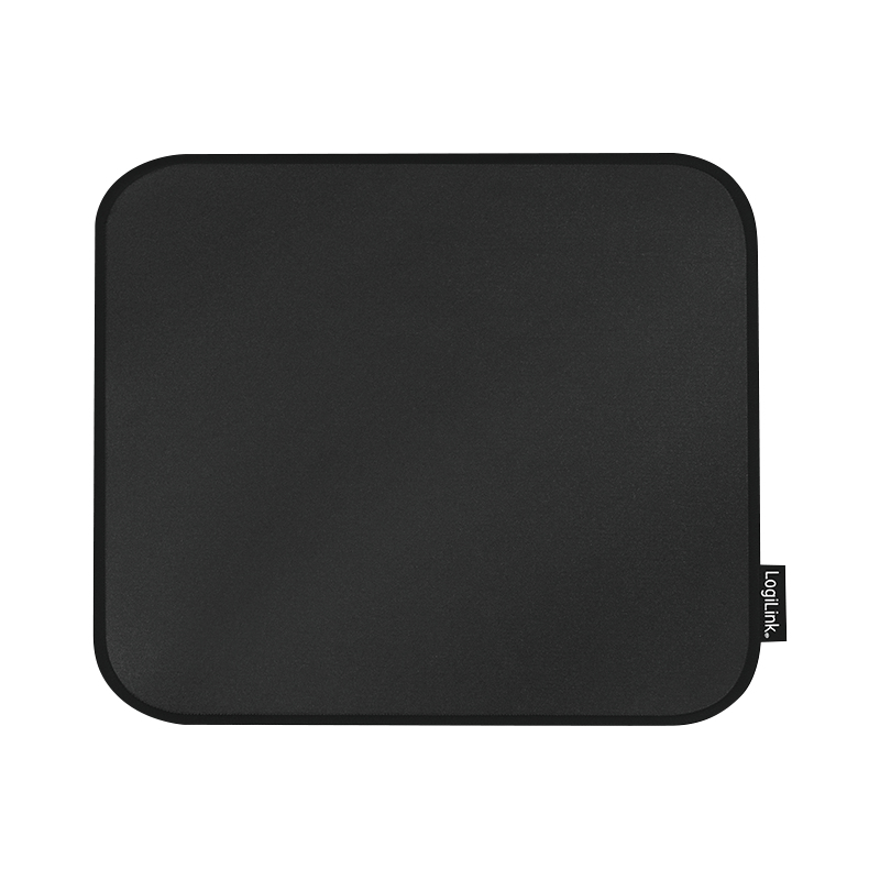 Zweites Bild vonLogiLink ID0195, Schwarz, Einfarbig, Polyester, Anti-Rutsch-Basis, Gaming-Mauspad