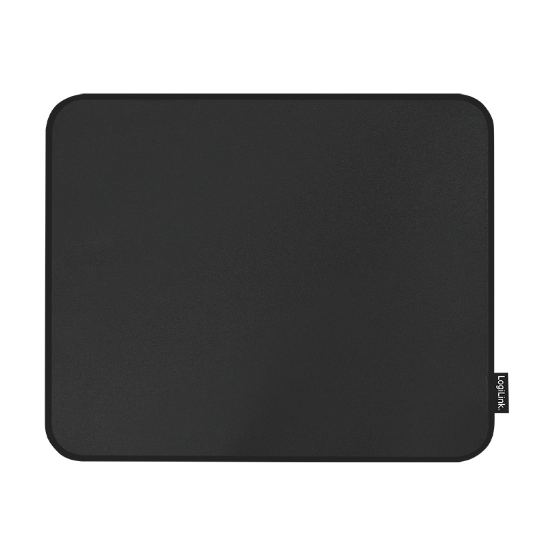 Zweites Bild vonLogiLink ID0196, Schwarz, Einfarbig, Polyester, Anti-Rutsch-Basis, Gaming-Mauspad