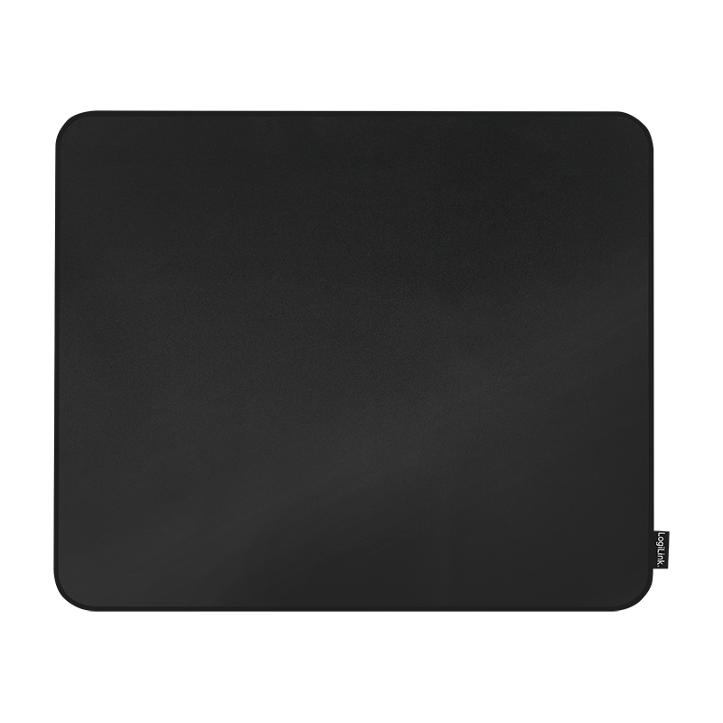 Zweites Bild vonLogiLink ID0197, Schwarz, Einfarbig, Polyester, Anti-Rutsch-Basis, Gaming-Mauspad