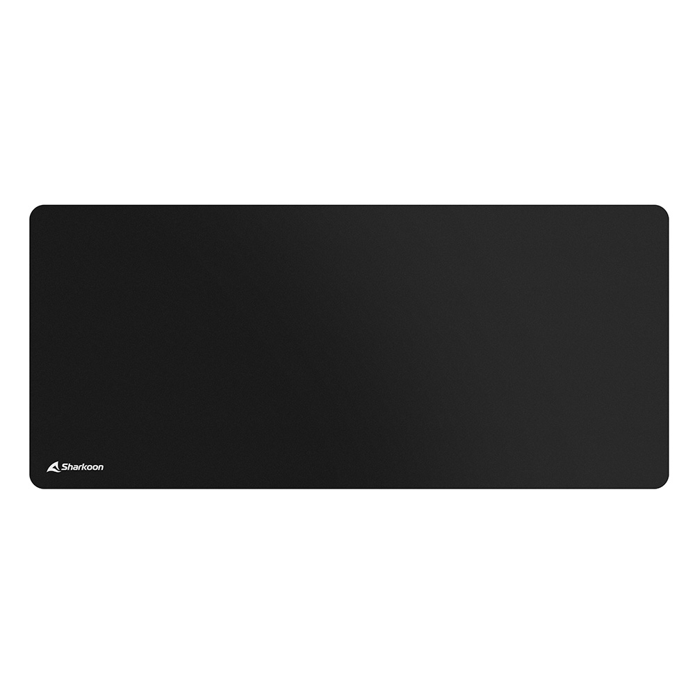 Sharkoon 1337 V2 Gaming Mat XXL, Schwarz, Monochromatisch, Anti-Rutsch-Basis, Gaming-Mauspad