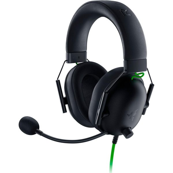 Razer Blackshark V2 X, Kabelgebunden, 12 - 28000 Hz, Gaming, 270 g, Kopfhörer, Schwarz, Grün
