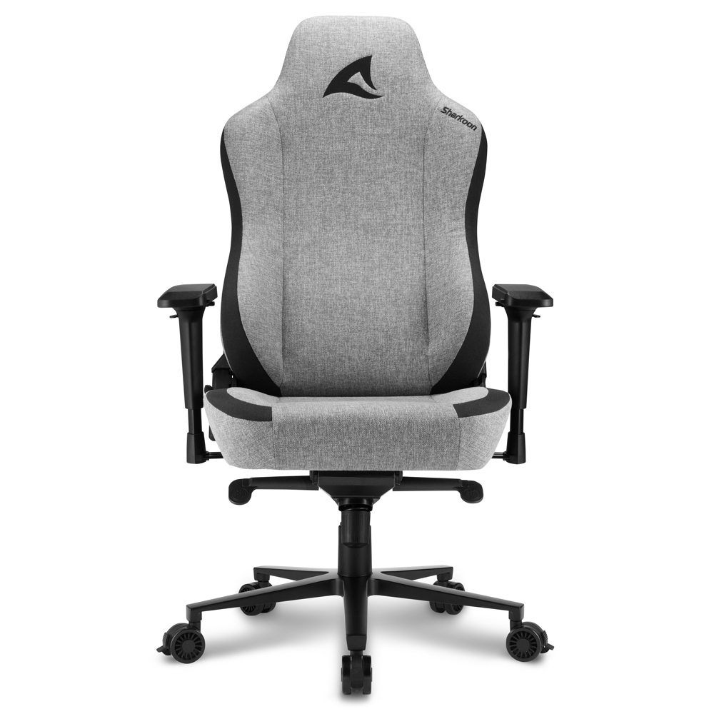 Zweites Bild vonSharkoon SKILLER SGS40 Fabric, Gepolsterter Sitz, Gepolsterte Rückenlehne, Grau, Grau, Stoff, Schaum, Stoff, Schaum