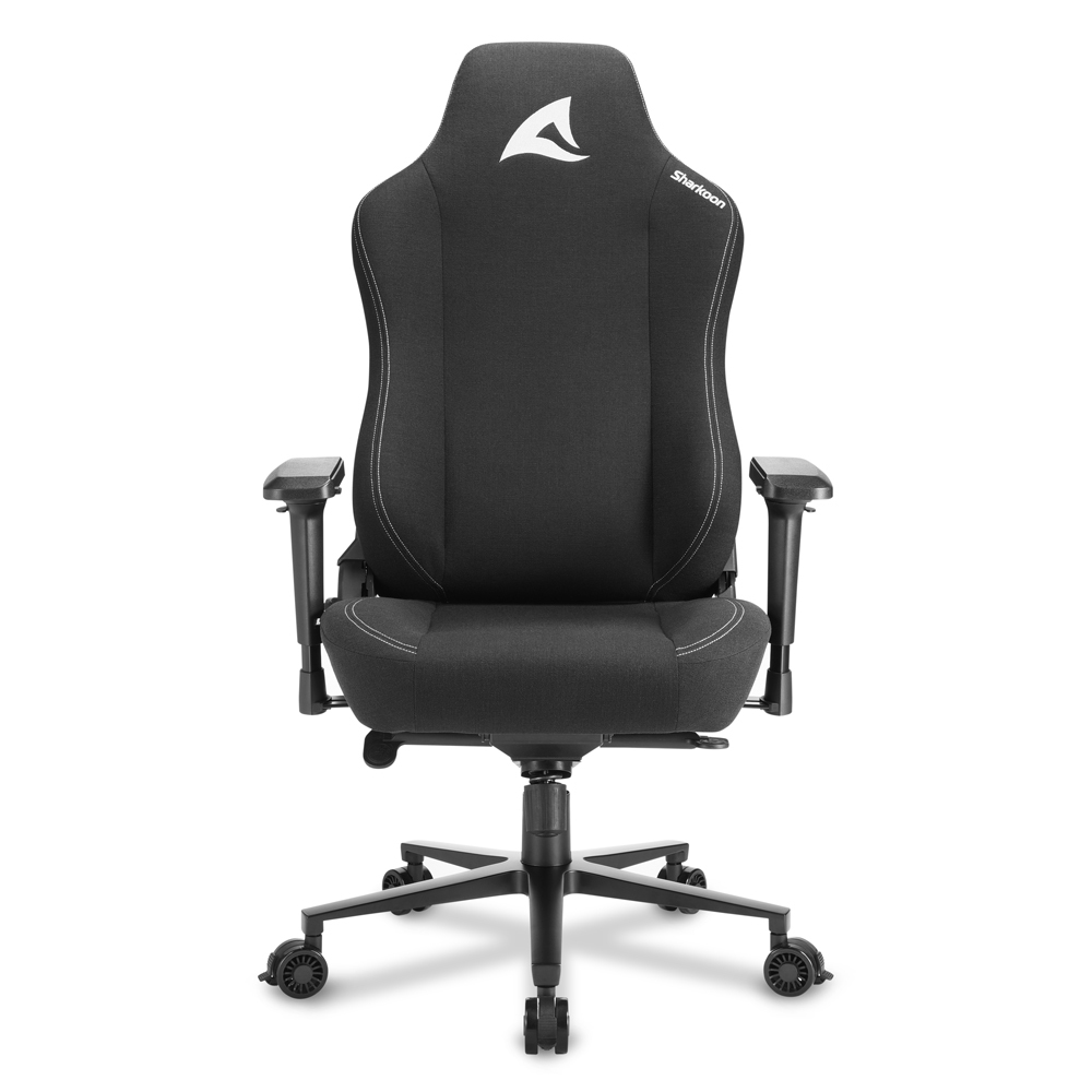 Zweites Bild vonSharkoon SKILLER SGS40 Fabric, Gepolsterter Sitz, Gepolsterte Rückenlehne, Schwarz, Schwarz, Stoff, Schaum, Stoff, Schaum