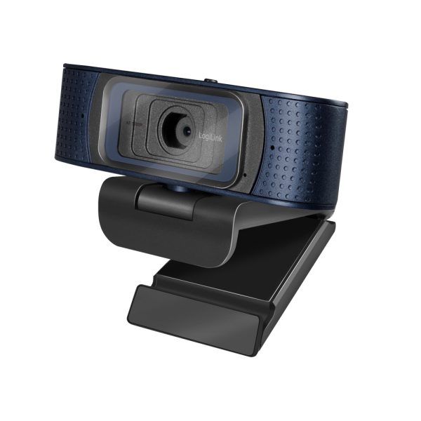 LogiLink HD-USB-Webcam Pro, 80°, Dual-Mikrofon, Autofokus, Sichtschutzabdeckung, 2 MP, 1920 x 1080 Pixel, Full HD, 30 fps, 640x480@30fps, 1280x720@30fps, 1920x1080@30fps, 1080p
