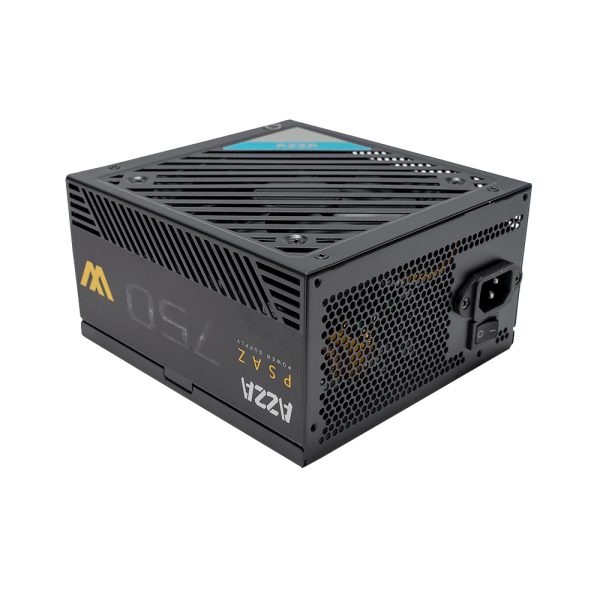 Zweites Bild vonAZZA PSAZ-750W, 750 W, 100 - 240 V, Überstrom, Überlastung, Überspannung, Kurzschluß, Unterspannung, 20+4 pin ATX, Nicht-modular, PC