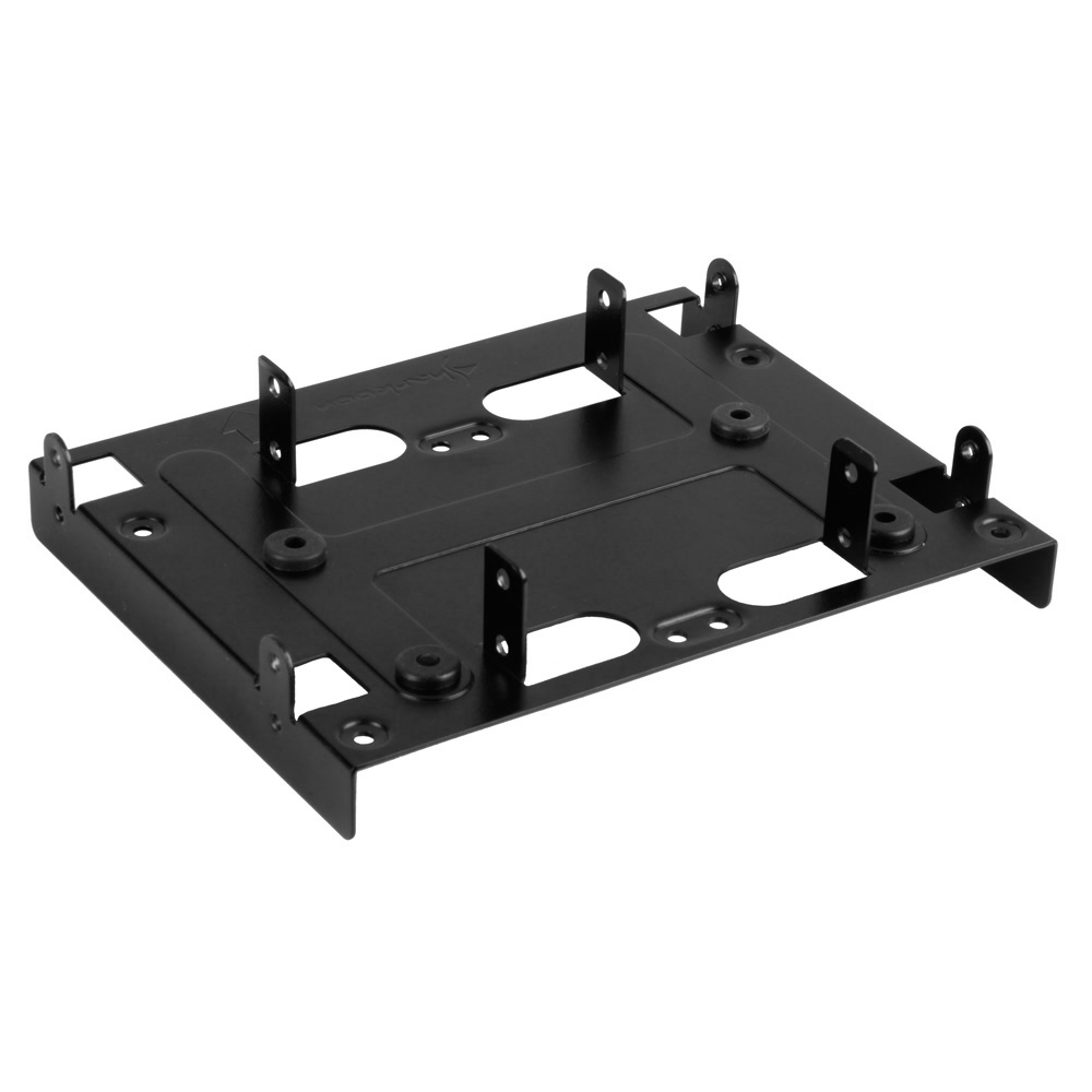 Zweites Bild vonSharkoon 5.25" BayExtension, Schwarz