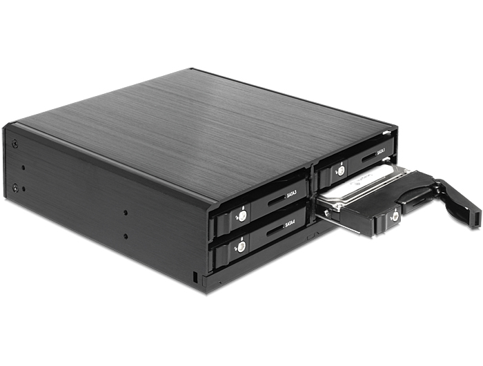 Delock 47220, Schwarz, 1 Lüfter, 6 Gbit/s, Leistung