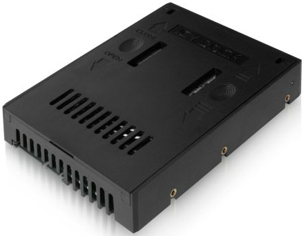 Icy Dock MB882SP-1S-2B, Kunststoff, Schwarz, 101 mm, 145 mm, 25 mm, 163,3 g