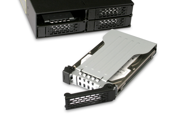 Zweites Bild vonIcy Dock MB991TRAY-B, Schwarz, Silber, SECC, 70,1 mm, 115,1 mm, 18 mm, 90,7 g