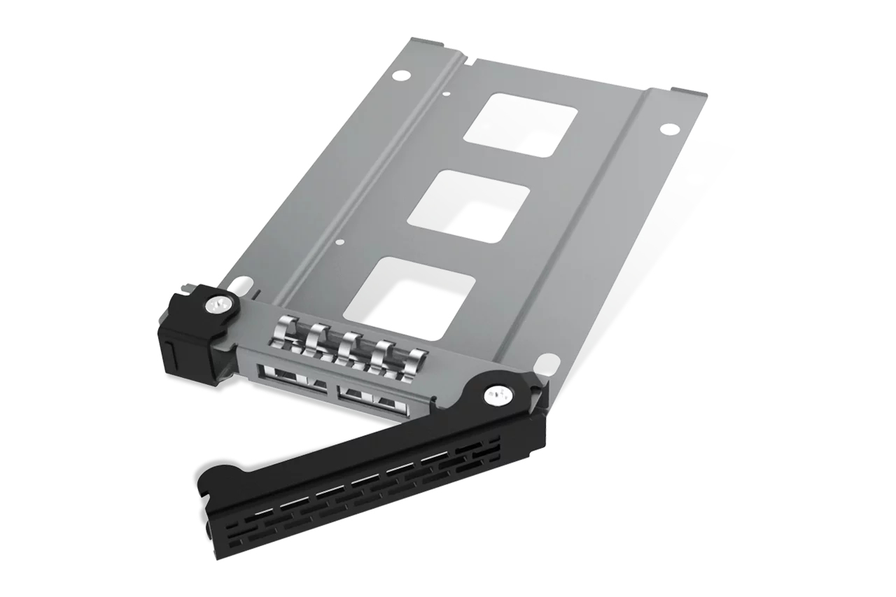 Icy Dock MB992TRAY-B, Schwarz, Silber, Metall, 69,8 mm, 117,4 mm, 11,5 mm, 51,5 g