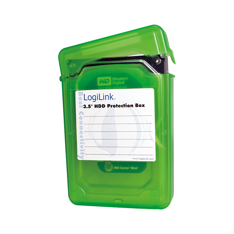 Zweites Bild vonLogiLink UA0133G, Cover, Grün, 3.5", Schockresistent, Wasserfest