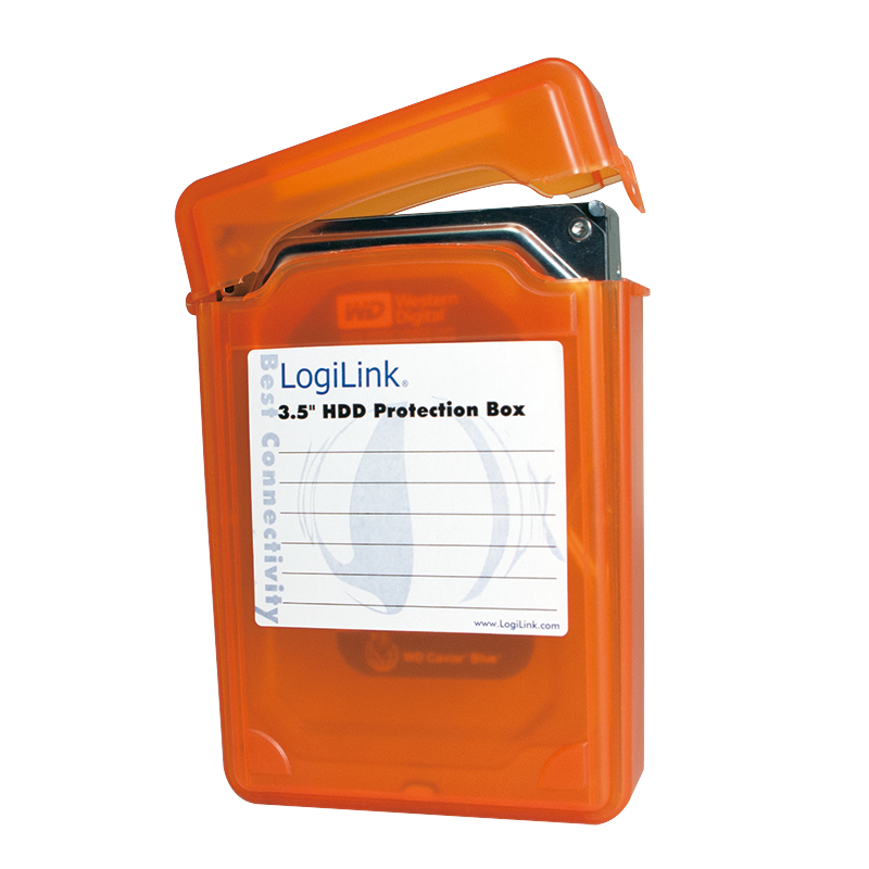Zweites Bild vonLogiLink UA0133O, Cover, Orange, 3.5", Schockresistent, Wasserfest
