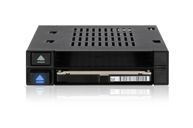 Zweites Bild vonIcy Dock MB522SP-B, HDD, SSD, SATA, 2.5,3.5", 6 Gbit/s, Schwarz, Daten, Leistung