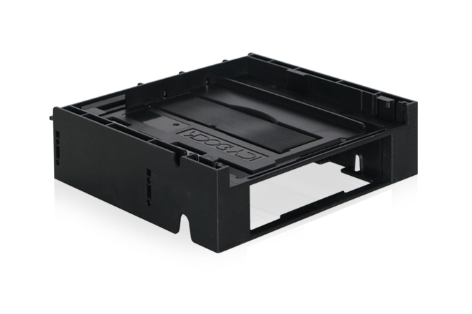 Zweites Bild vonIcy Dock MB343SPO, 8,89 cm (3.5"), Carrier Panel, Schwarz, Kunststoff, 145,8 mm, 148,8 mm