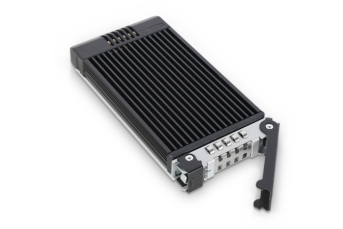 Zweites Bild vonIcy Dock MB601TP-1B, Rack, HDD-Käfig, Metall, Schwarz, 70 mm, 146,9 mm