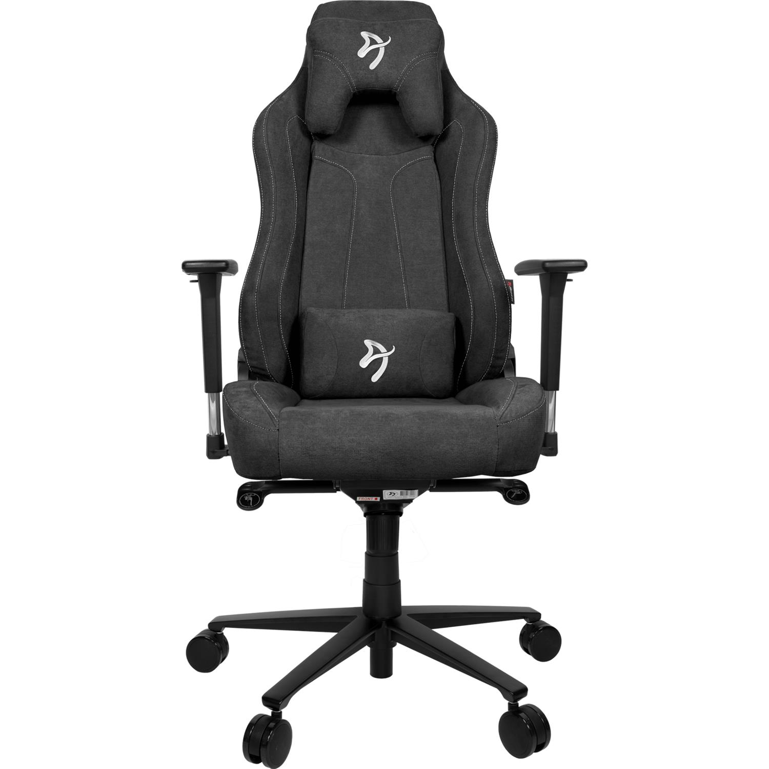 Arozzi Vernazza , Universal-Gamingstuhl, 145 kg, Gepolsterter Sitz, Gepolsterte Rückenlehne, Universal, Schwarz