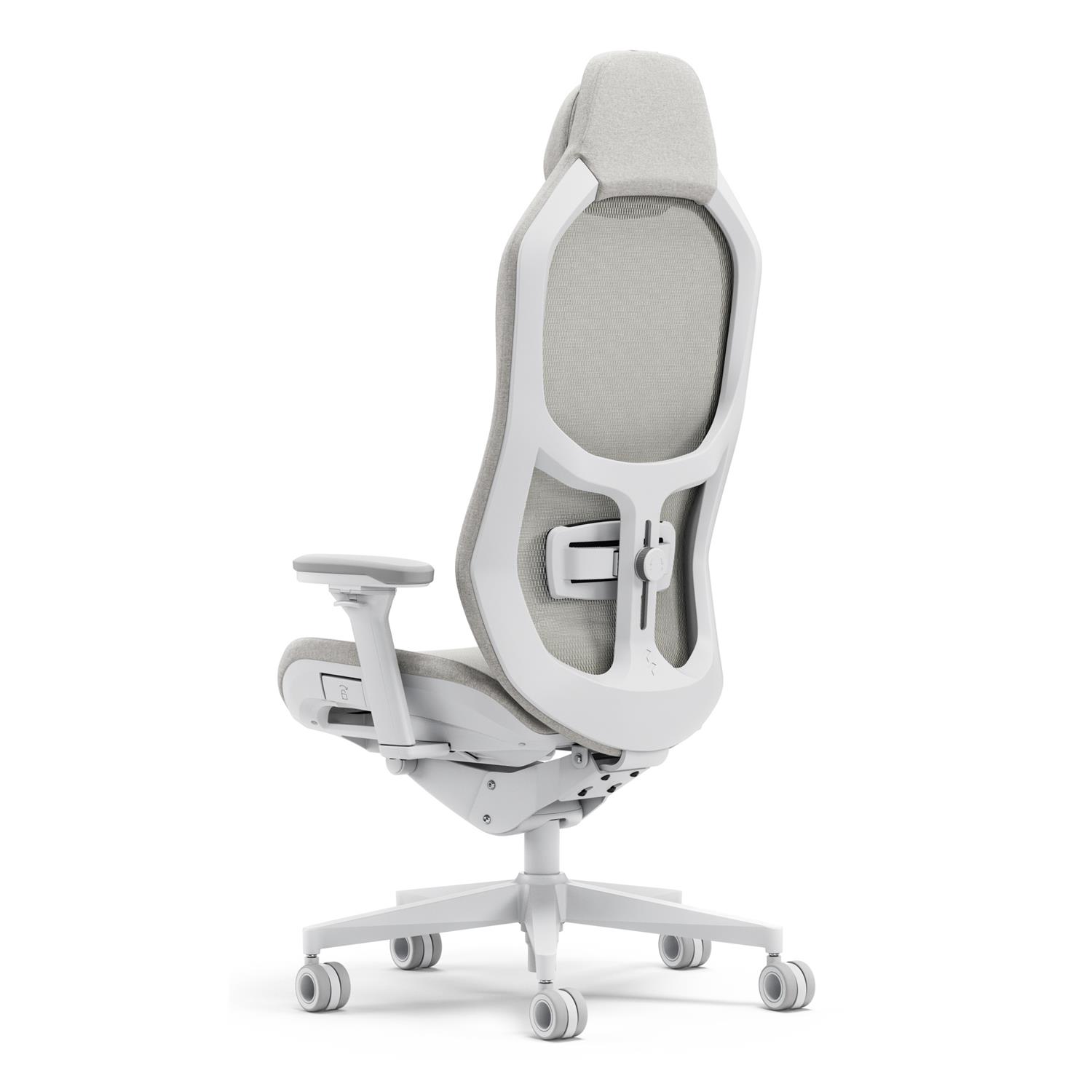 Zweites Bild vonFractal Design FD-CH-RE1M-02, PC-Gamingstuhl, 125 kg, Gepolsterter Sitz, Netz-Rückenlehne, 60 kg, 165 cm