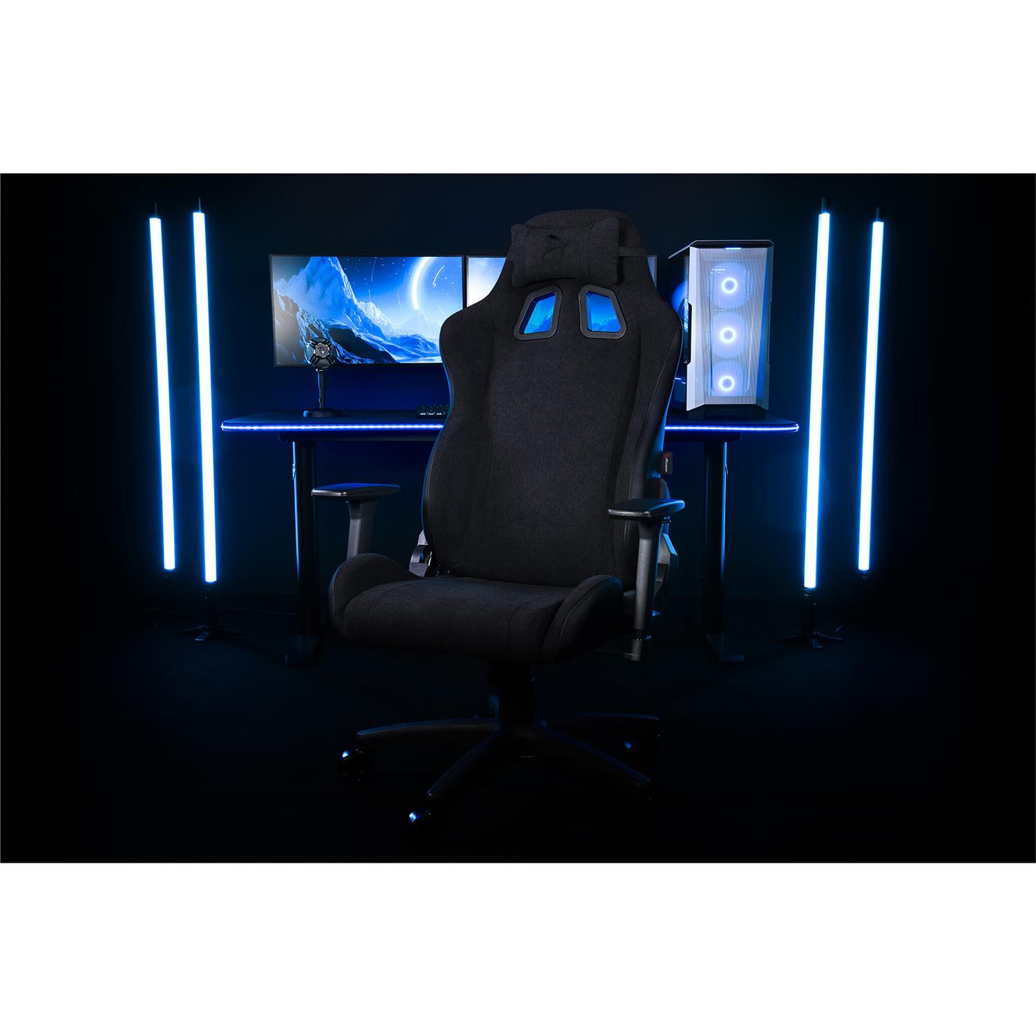 Zweites Bild vonArozzi AVANTI-SFB-PBK, Konsolen-Gamingstuhl, 120 kg, Gepolsterter Sitz, Gepolsterte Rückenlehne