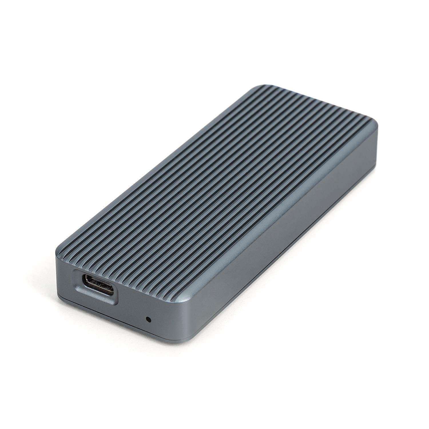 DIGITUS USB M.2 Festplattengehäuse, SSD, extern, NVMe , 20Gbps, USB 3.2 Gen2x2, Aluminium, inkl. Montagematerial