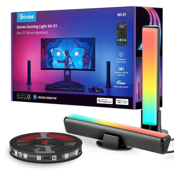 Zweites Bild vonGovee RGBIC PC Monitor Pro Kit for 27"- 34"