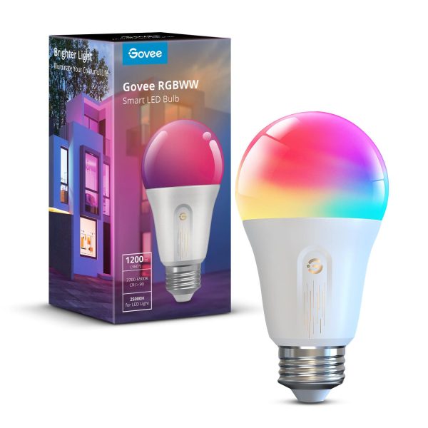 Zweites Bild vonGovee RGBWW Smart LED Light Bulb E27 1200 Lumen