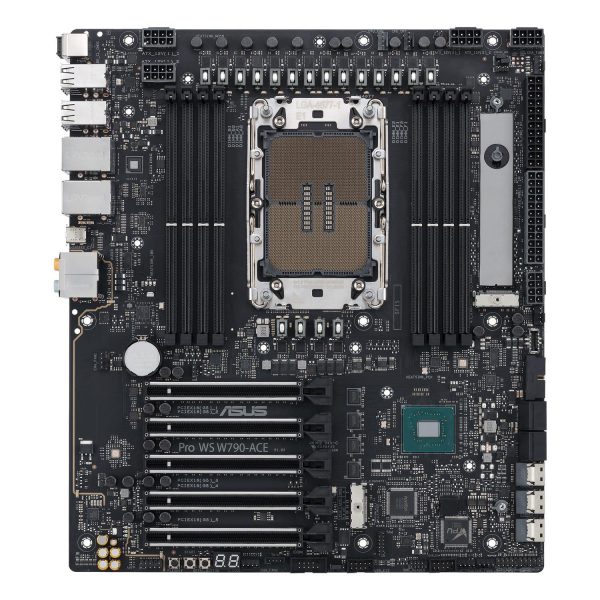 Zweites Bild vonASUS PRO WS W790-ACE, Intel, LGA 4677 (Socket E), Intel® Xeon® W, W-3400, W-2400, DDR5-SDRAM, 2,05 TB