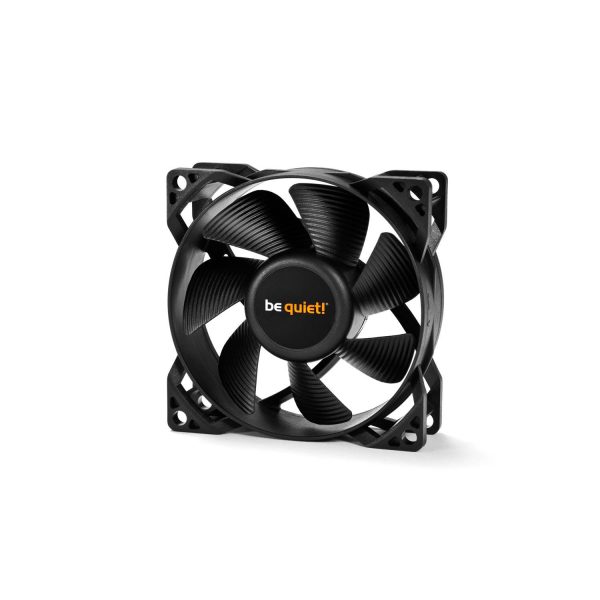 Be Quiet! Pure Wings 2, Ventilator, 9,2 cm, 1900 RPM, 56,02 m³/h, Schwarz