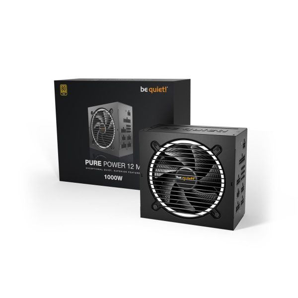 Zweites Bild vonBe Quiet! Pure Power 12 M, 1000 W, 100 - 240 V, 1050 W, 50 - 60 Hz, 12 / 6 A, Aktiv