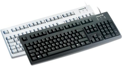 Cherry Comfort keyboard USB, black, FR, Kabelgebunden, USB, Schwarz