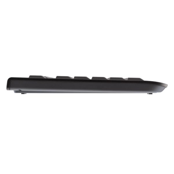 Zweites Bild vonCherry KC 1000, Kabelgebundene Tastatur, Schwarz, USB (QWERTZ - DE), Volle Größe (100%), Kabelgebunden, USB, QWERTZ, Schwarz